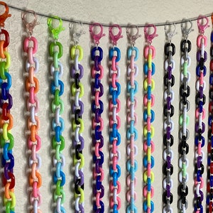 Pride Flag Belt Chains