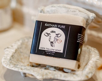 3 for 22-Grass fed 100% Tallow Soap Bundles