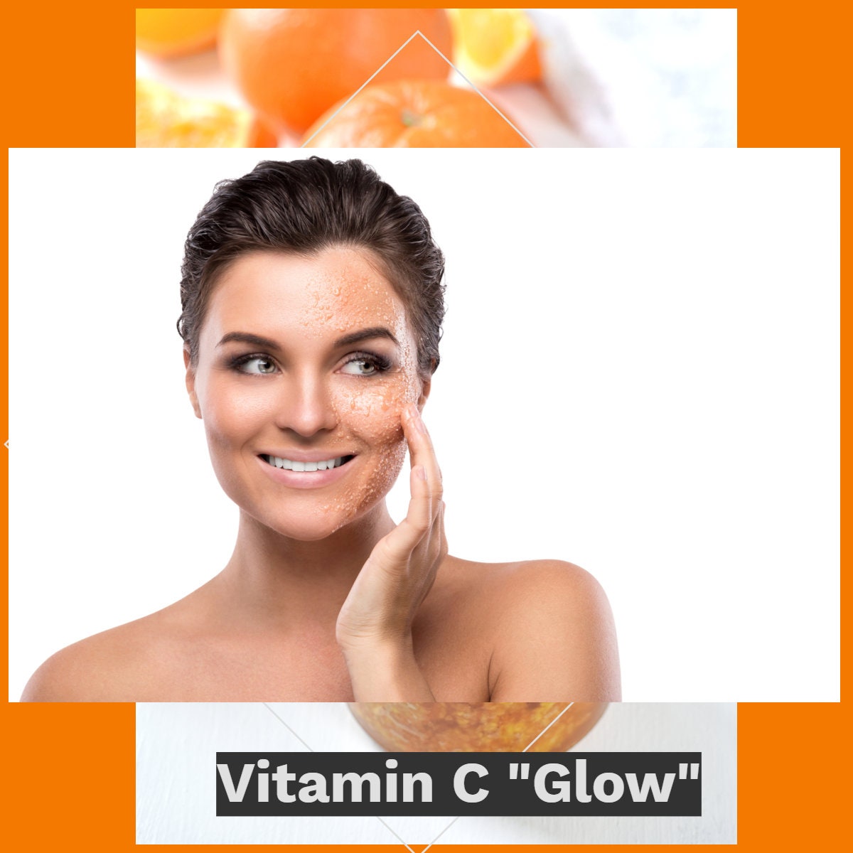 Vitamin C Glow Face and Body Exfoliator Etsy