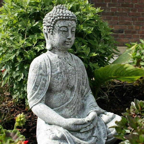 Large Buddha Statue Outdoor Etsy