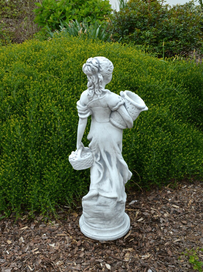 Girl Garden Statue Woman Sculpture Outdoor Greek Statue Etsy