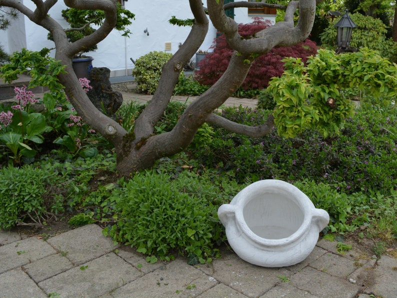 Amphora Flower Pot Garden Statue Planter Bowl Decorative Pot Etsy