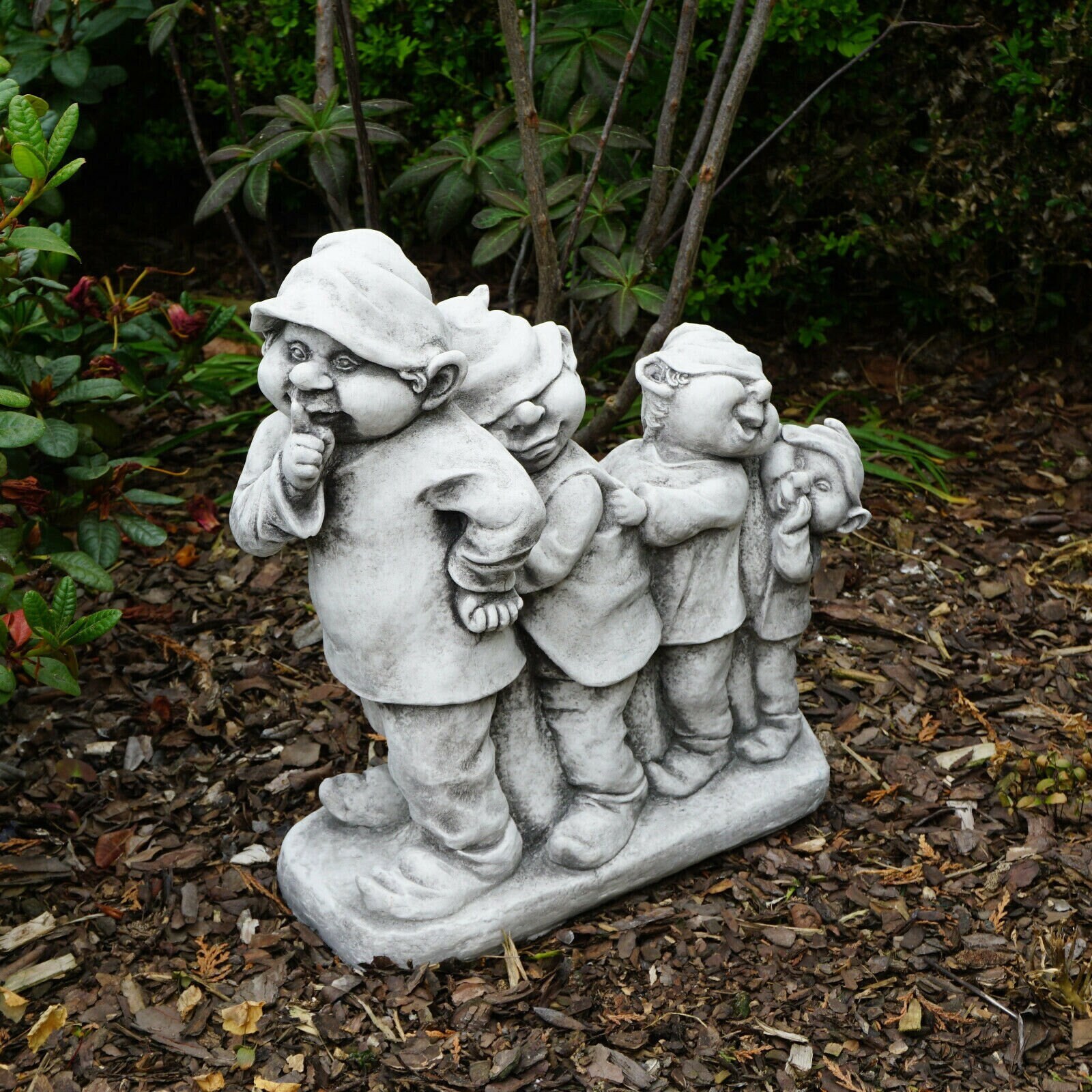 Trolls Garden Statue Funny Skylpture Concrete Trolls Figure Etsy