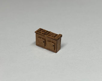 1/144 Scale Dollhouse Cooker Kit: Micro Scale Furniture