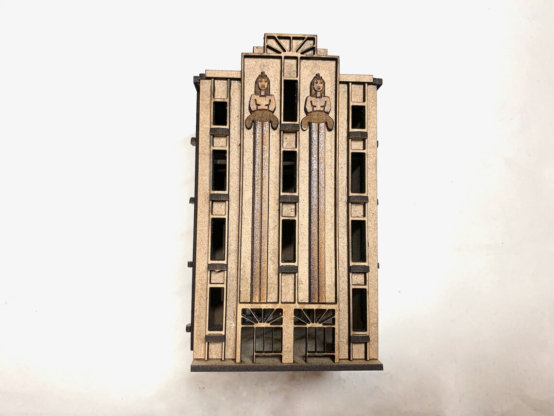 DIY Kit 1:144 Micro Scale Miniature Art Deco Dolls House - Etsy UK