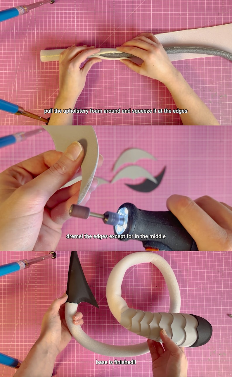 Karlach Tiefling Tail Baldurs Gate Hazbin Hotel - PATTERNS & VIDEO TUTORIAL image 4
