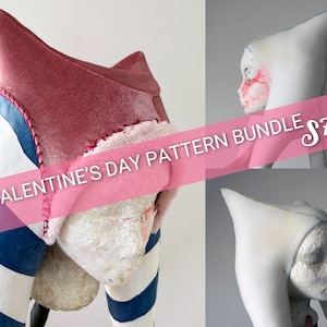 Valentine&#39;s Clone Wars S7 Ahsoka Hat - COMPLETE PATTERNS & TUTORIALS