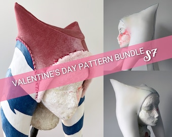 Valentine's Clone Wars S7 Ahsoka Hat - COMPLETE PATTERNS & TUTORIALS