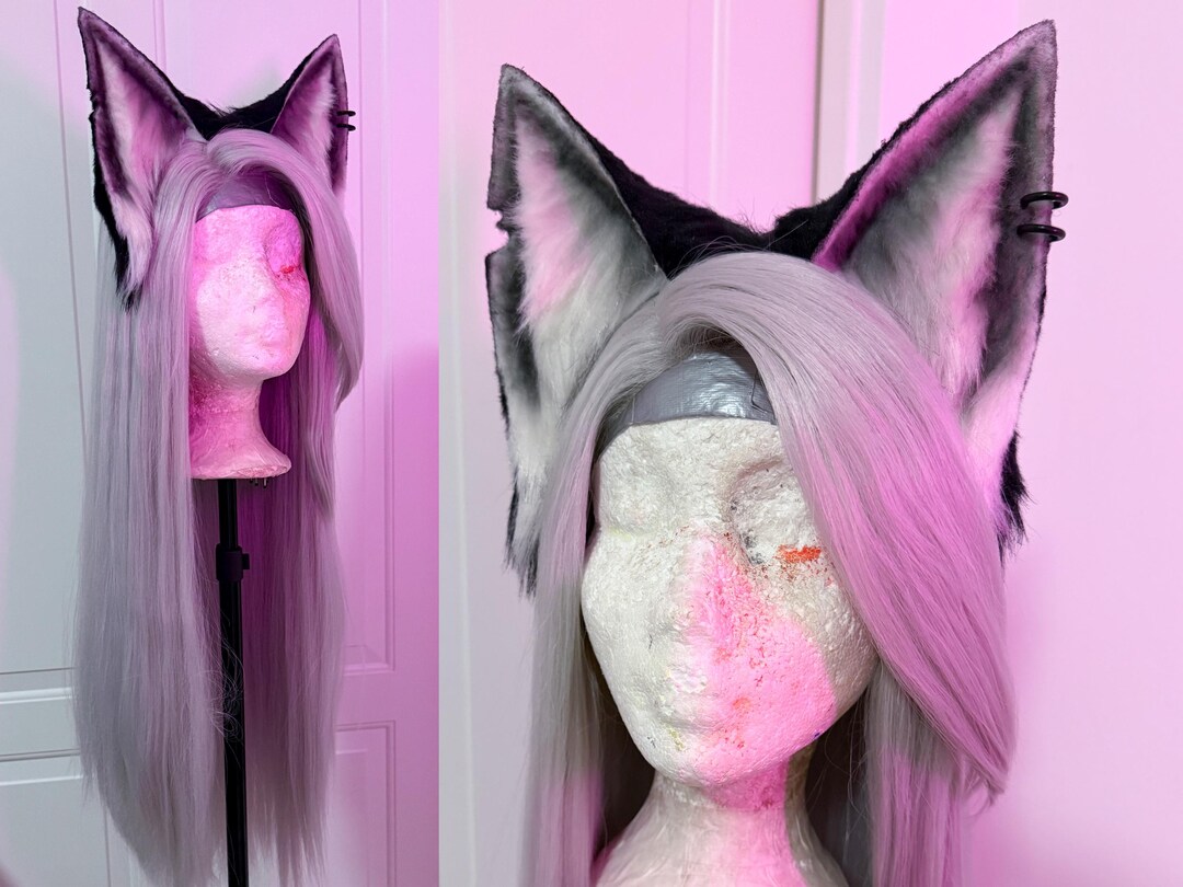 Loona Helluva Boss Hazbin Hotel Hellhound Ears - PATTERNS & VIDEO ...