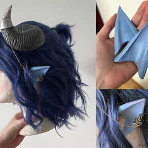 Jester Mighty Nein Tiefling Ears Baldurs Gate - PATTERNS & TUTORIAL