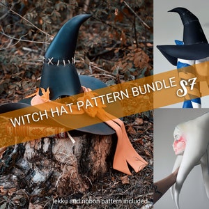 Halloween Clone Wars S7 Ahsoka Witch Hat - COMPLETE PATTERNS & TUTORIALS