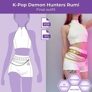 Rumi K-Pop Demon Hunters Final Golden Outfit - Anleitungen & Anleitung
