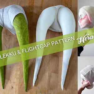 Hera Syndulla Rebels Twi&#39;lek Lekku and Flight Cap - COMPLETE PATTERNS & TUTORIALS