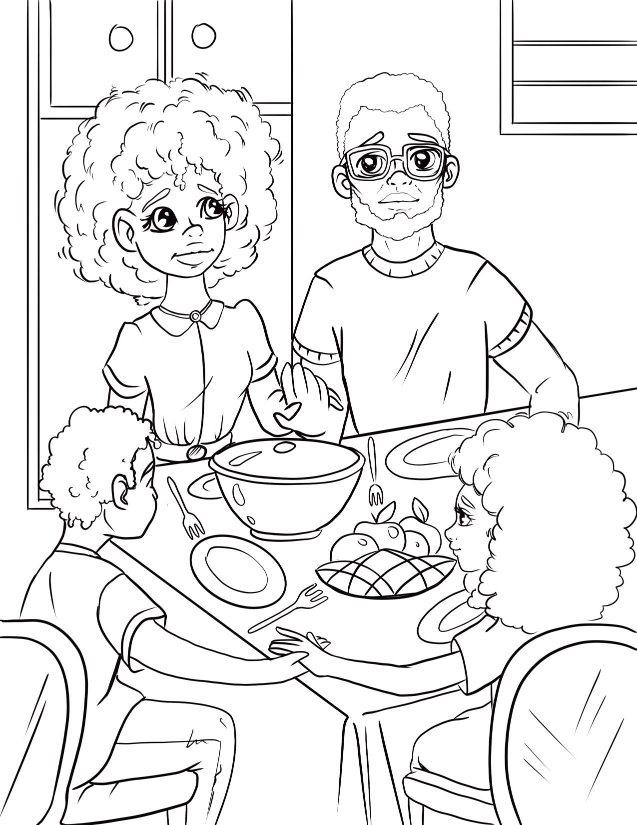 Coloring pages for both adults and kids. | Etsy