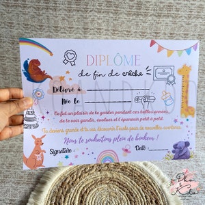 Diplôme Crêche / Propreté enfant