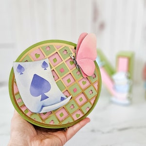 Alice in ONEderland 3D Letter: Tea Party Decor, First Birthday