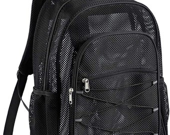 cute see through backpacks