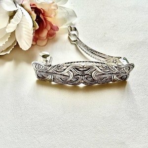 Antique silver Celtic Viking hair clip, antique silver barrette, metal hair clip, hair accessories , gift idea