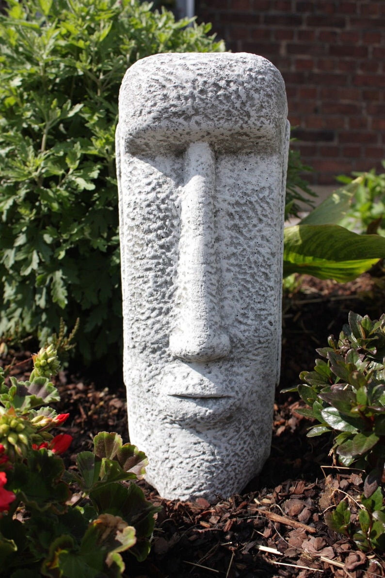 EASTER ISLAND STATUE. Moai Statues Garden statue Moai head Etsy