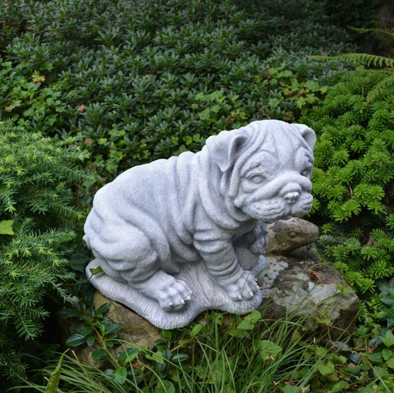 SHARPEI STATUE. Concrete Dog Statues Pet Memorial Statue Etsy