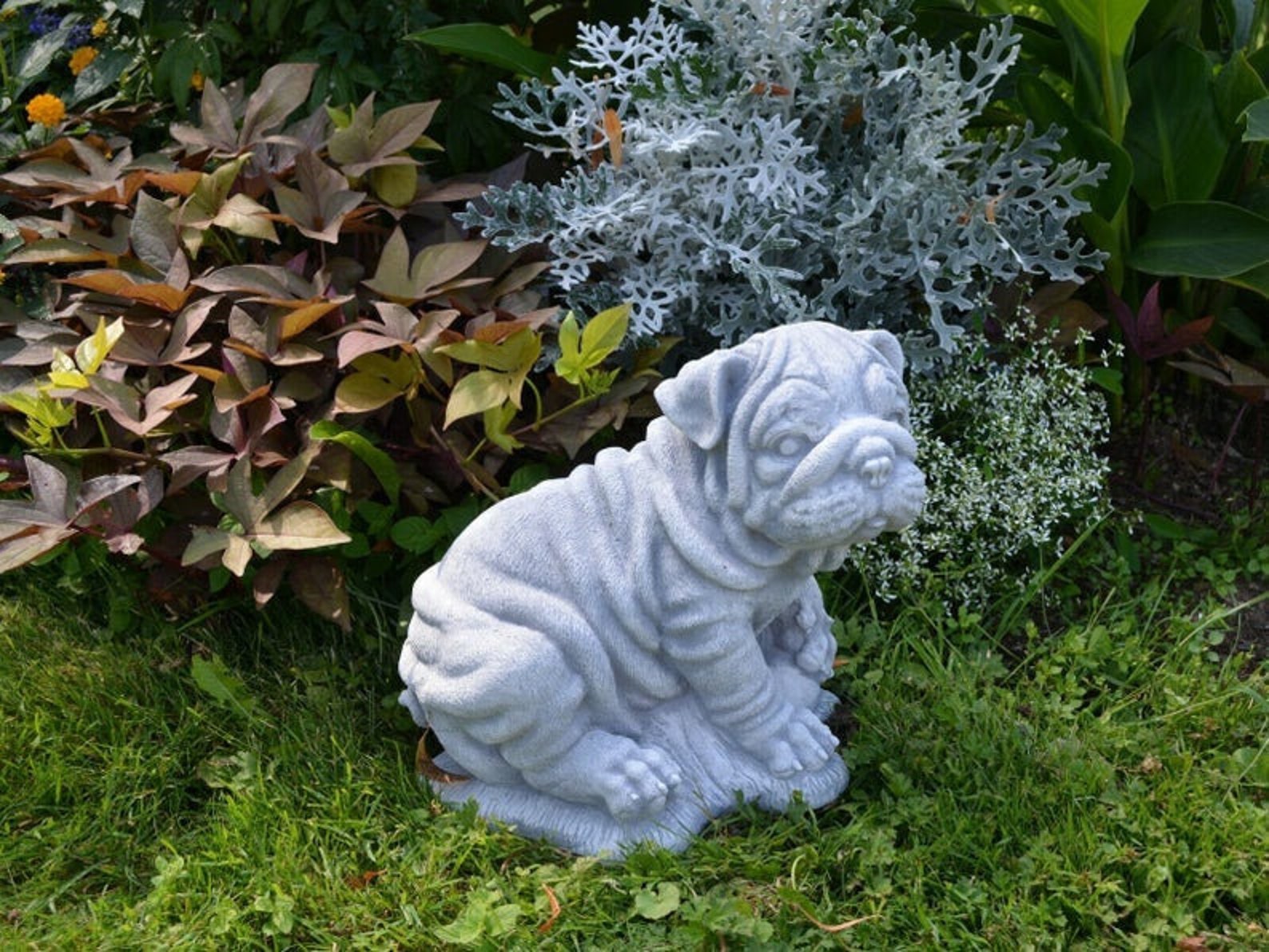 SHARPEI STATUE. Concrete Dog Statues Pet Memorial Statue Etsy