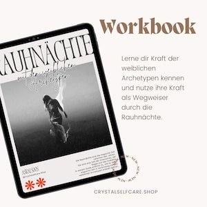 Guia Rauhnächte com os arquétipos femininos através das Instruções de Cristal dos Novos Rituais do Oráculo Rauhnächte