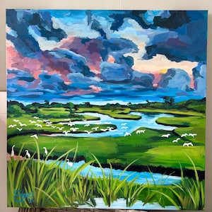 Stormy Charleston Marsh