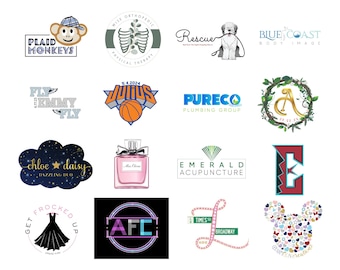 Custom Personalized Bar/Bat Mitzvah Logo | Sweet 16 | Birthday | Graduation | Wedding | Personal Use | Any Logo Design | Business logo
