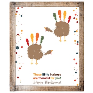 These Little Turkeys Are Thankful for You Thanksgiving - Etsy