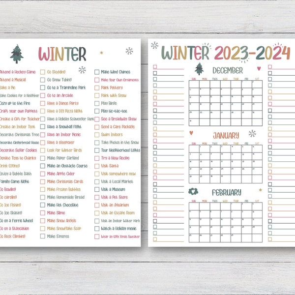 2024 Bucket List Etsy