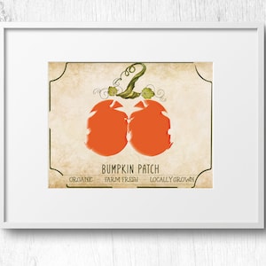 Bumpkin Patch Baby es Bum Sign, Baby es First Halloween Kürbis Kunst Handwerk, Kleinkind Herbst Kürbis Druckbare Karte, Kürbis DIY Memory Andenken