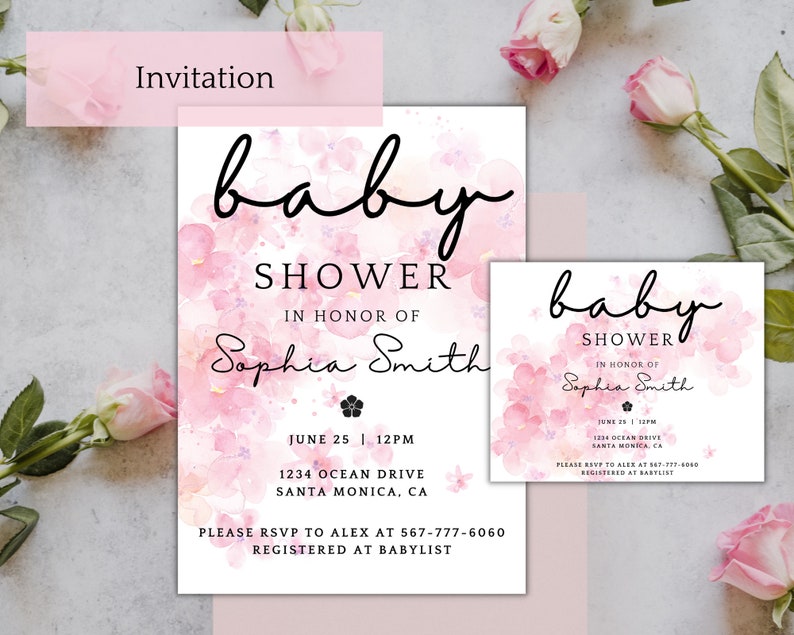 All Things Baby Shower Bundle Printable Baby Shower Etsy