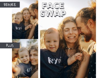 Photo Face Swap, Photoshop Service, Photo Editing, Professional Photo Retouching, Photoshop Family Photo, Face Swap Photo, Image Correction
