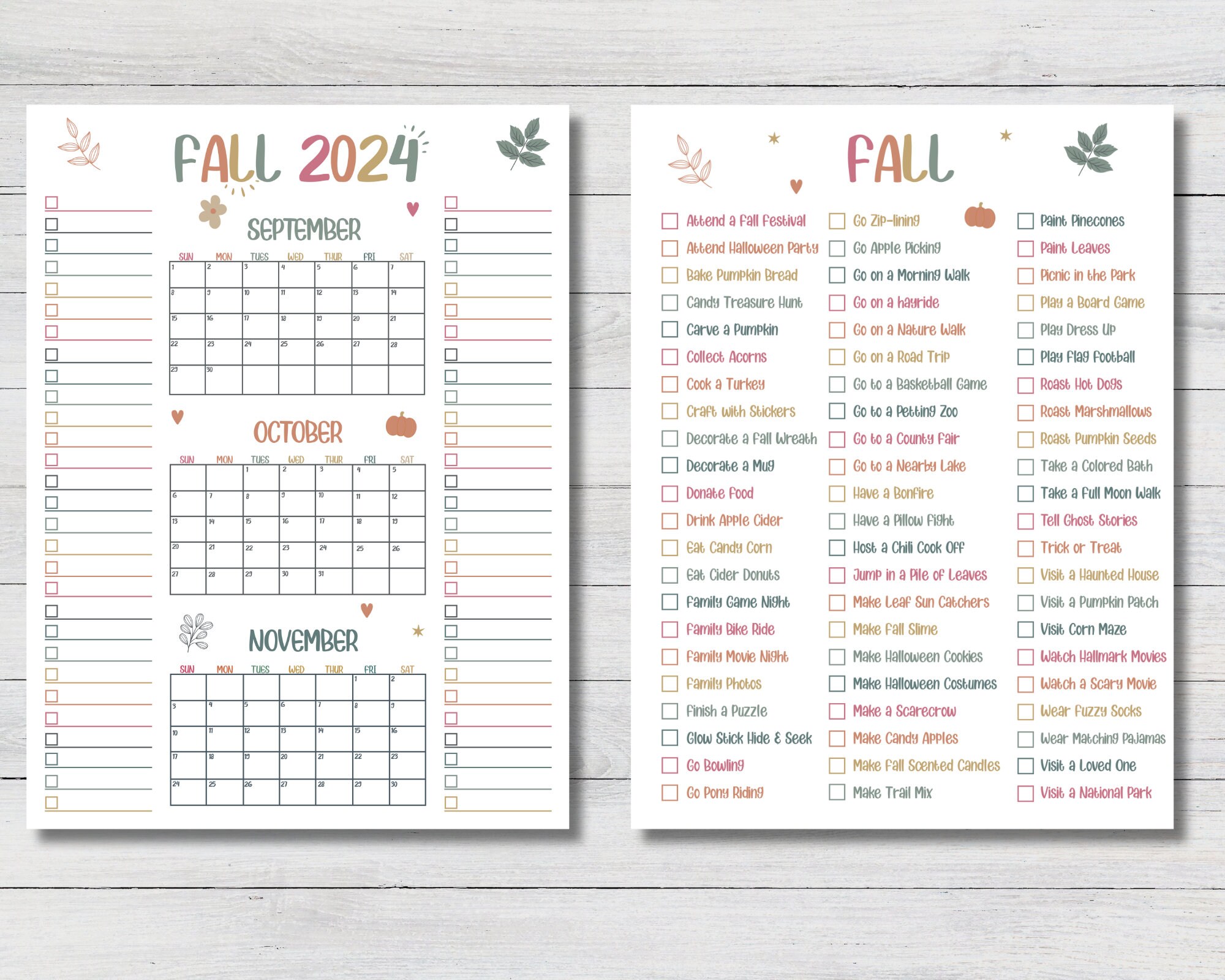 2024-fall-printable-calendar-poster-fall-activities-calendar-fall-bucket-list-fall-check-list-print-2024-kids-fall-calendar-fall-prints-etsy