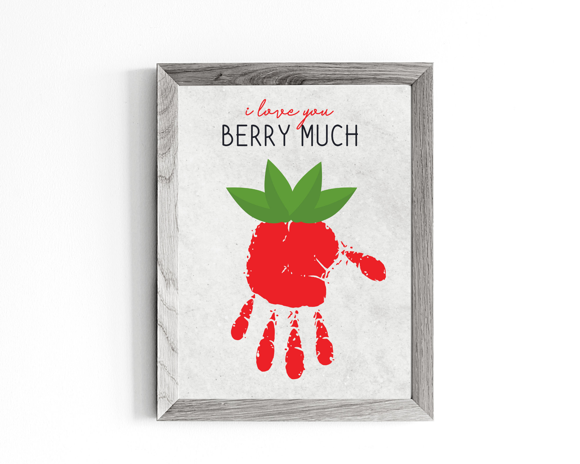 I Love You Berry Much, Baby Toddler Kids Art Crafts, Strawberry,…
