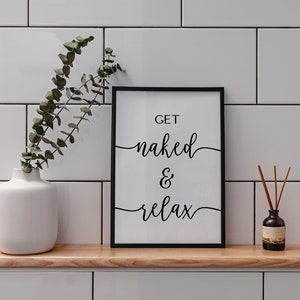 Set of 22 Bathroom Prints, Home Decor Posters, Bathroom Minimalist Funny Quotes Bundle, Toilet Fun Prints, Bathroom Art Digital Download image 3