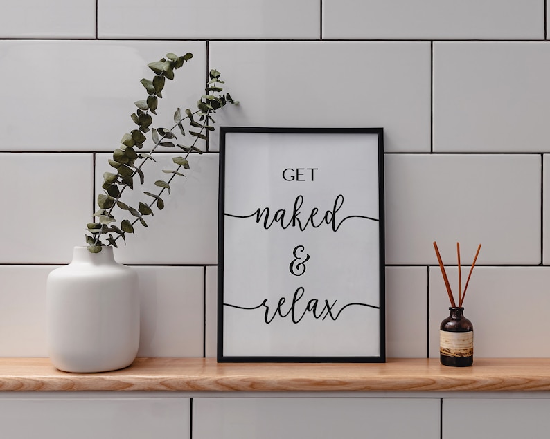 Set of 22 Bathroom Prints, Home Decor Posters, Bathroom Minimalist Funny Quotes Bundle, Toilet Fun Prints, Bathroom Art Digital Download image 3