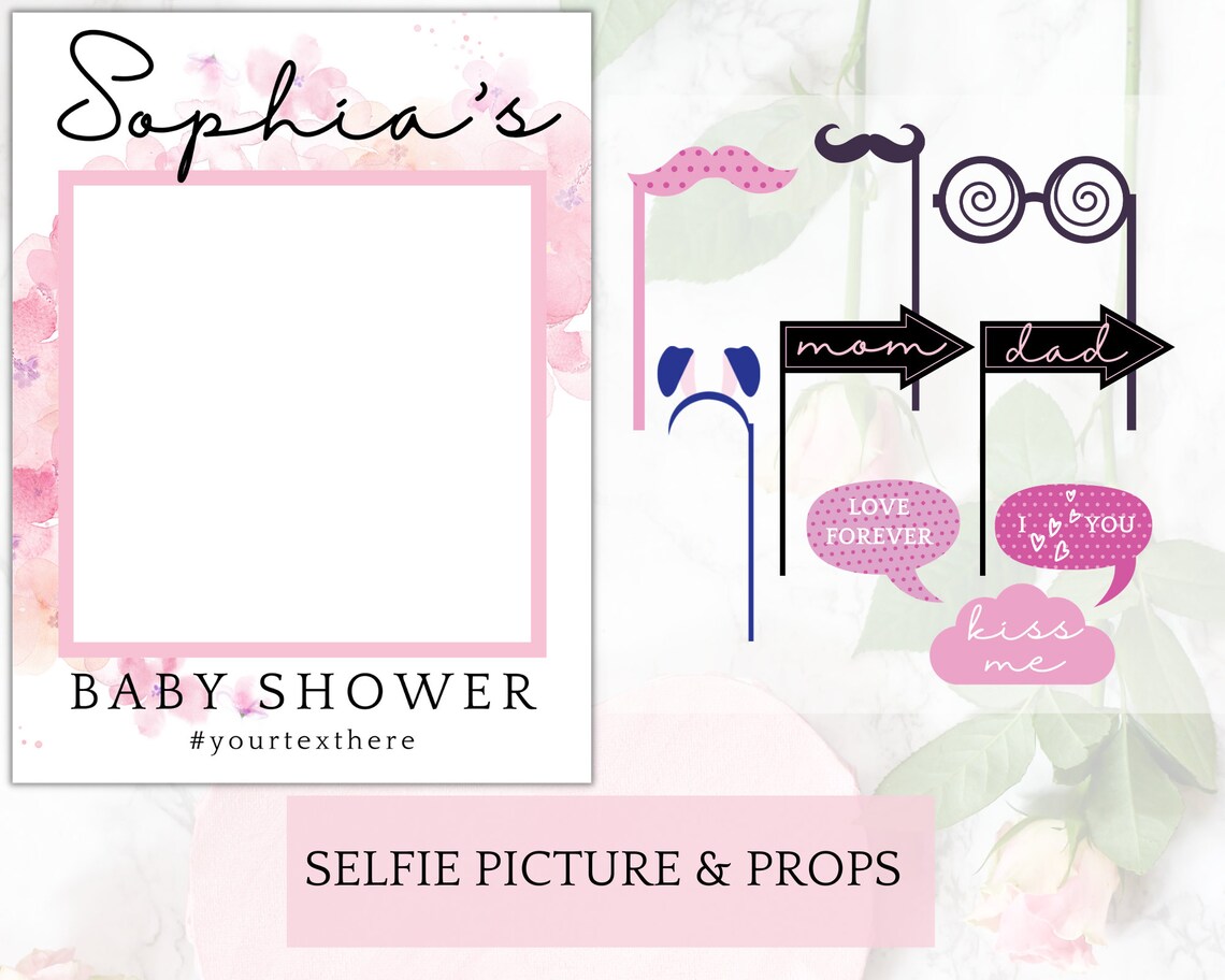 All Things Baby Shower Bundle Printable Baby Shower Etsy