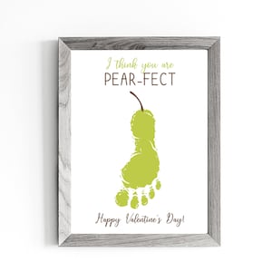 Creo que eres perfecto, feliz día de San Valentín, manualidades para niños pequeños, tarjeta imprimible, recuerdo de memoria de bricolaje, descarga instantánea