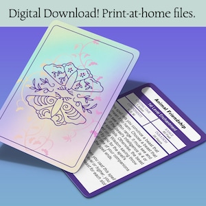 Carte degli incantesimi stampabili - DnD 5e - PDF compilabile - Download digitale - Dungeons and Dragons