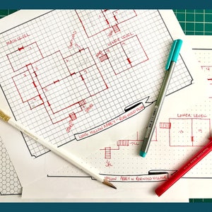 Printable RPG Grids and Maps - Dnd 5e - D&D - Pathfinder - RPG - PDF ...
