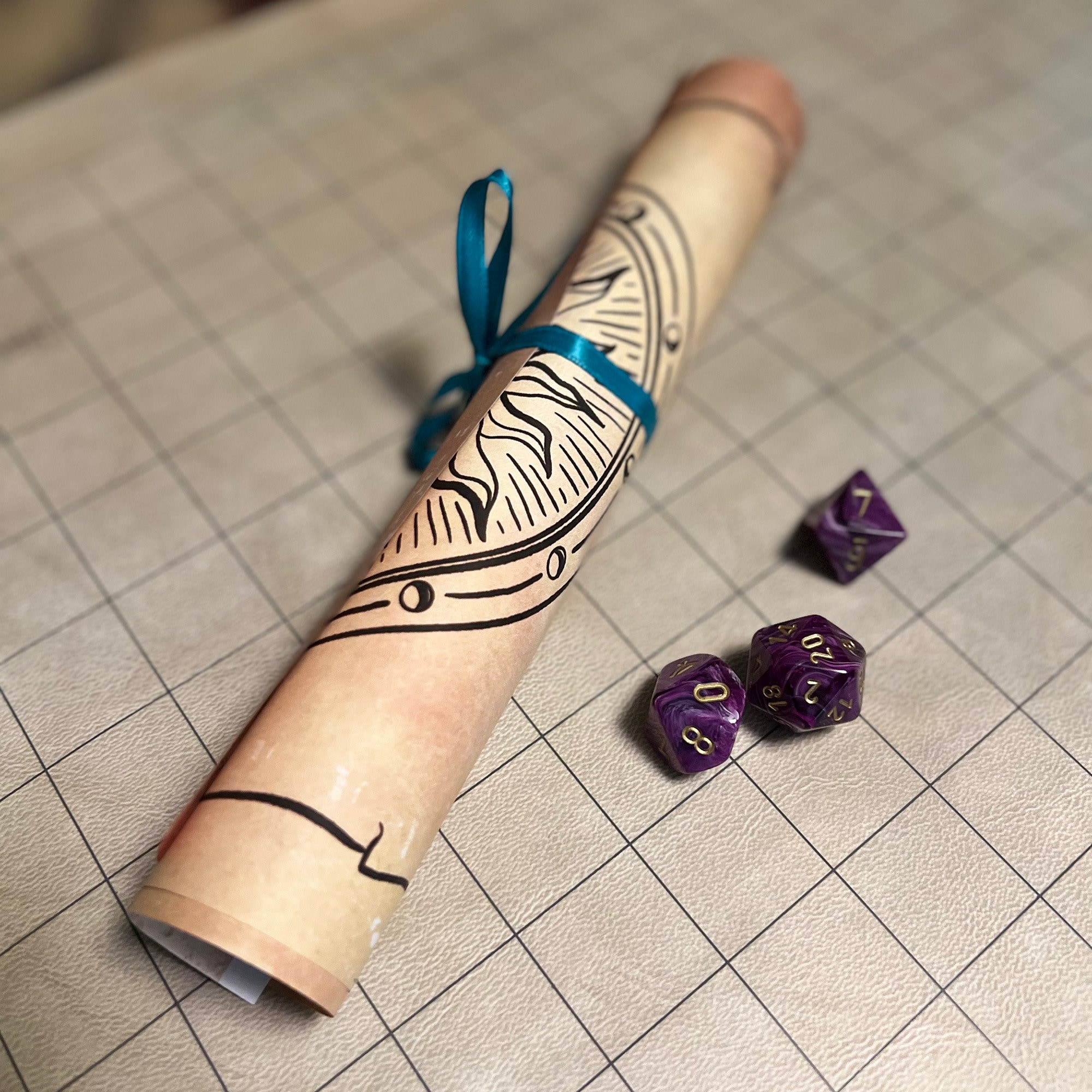 Printable Spell Scrolls Dnd 5e RPG Digital Download Etsy
