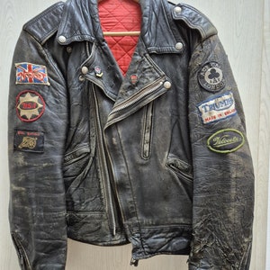 Norton Leather Jacket - Etsy