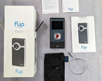 Flip Video Camera UltraHD 3 Model U32120 8GB USB Cisco, Tested