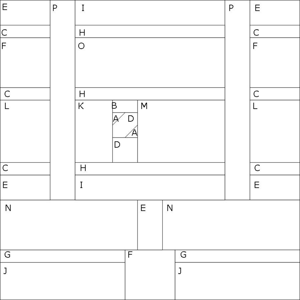 Football Touchdown Quilt Block PDF Pattern Etsy