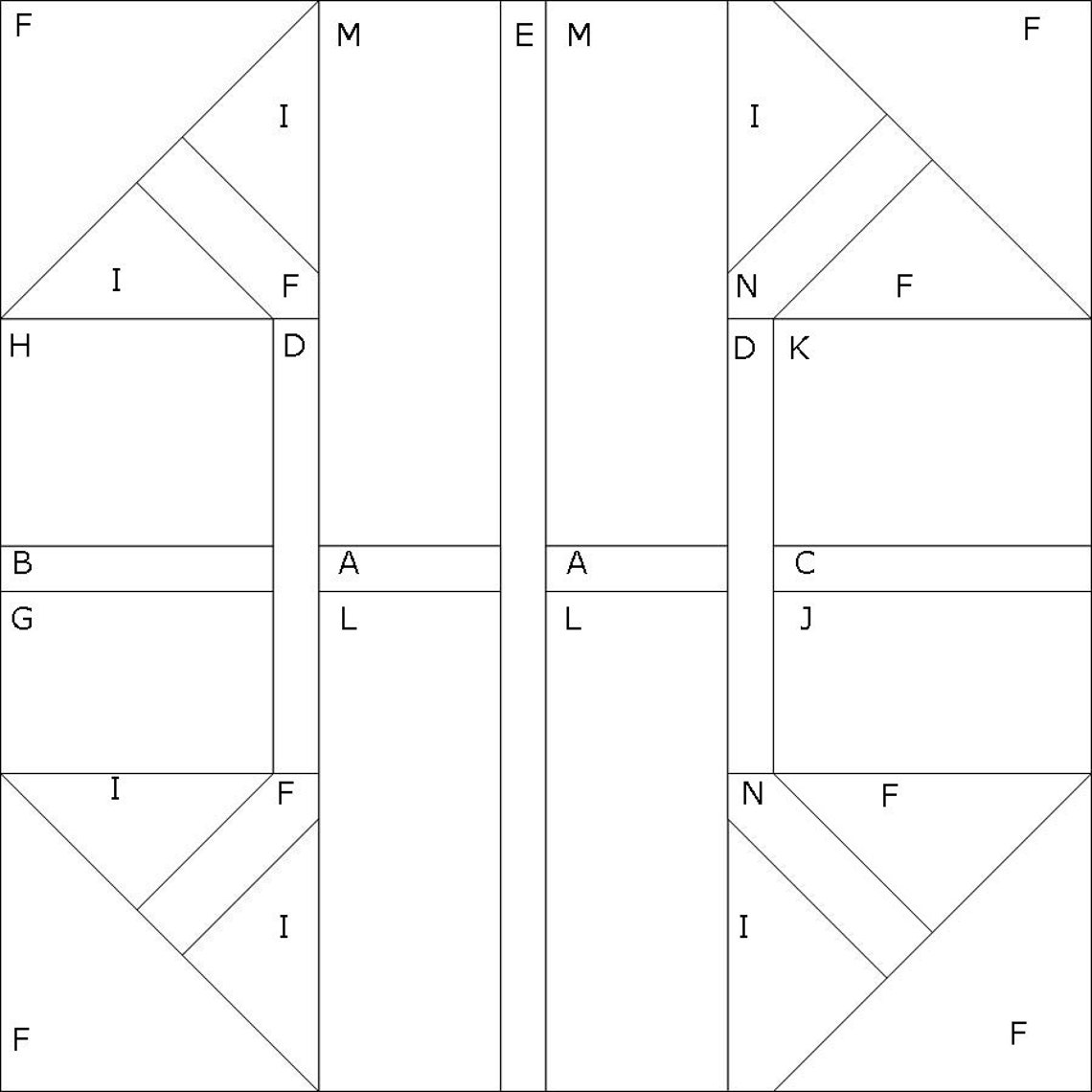 Basketball Quilt Block PDF Pattern Etsy