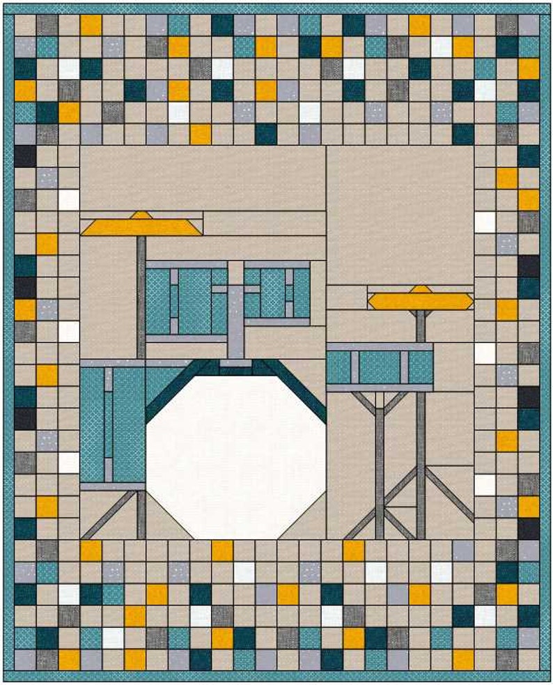 Drum Set Quilt Pattern Etsy