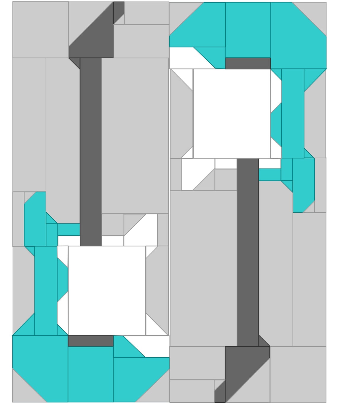 Electric Guitar Quilt Block PDF Pattern Etsy