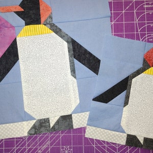 Penguin Quilt Block Pdf Pattern - Etsy