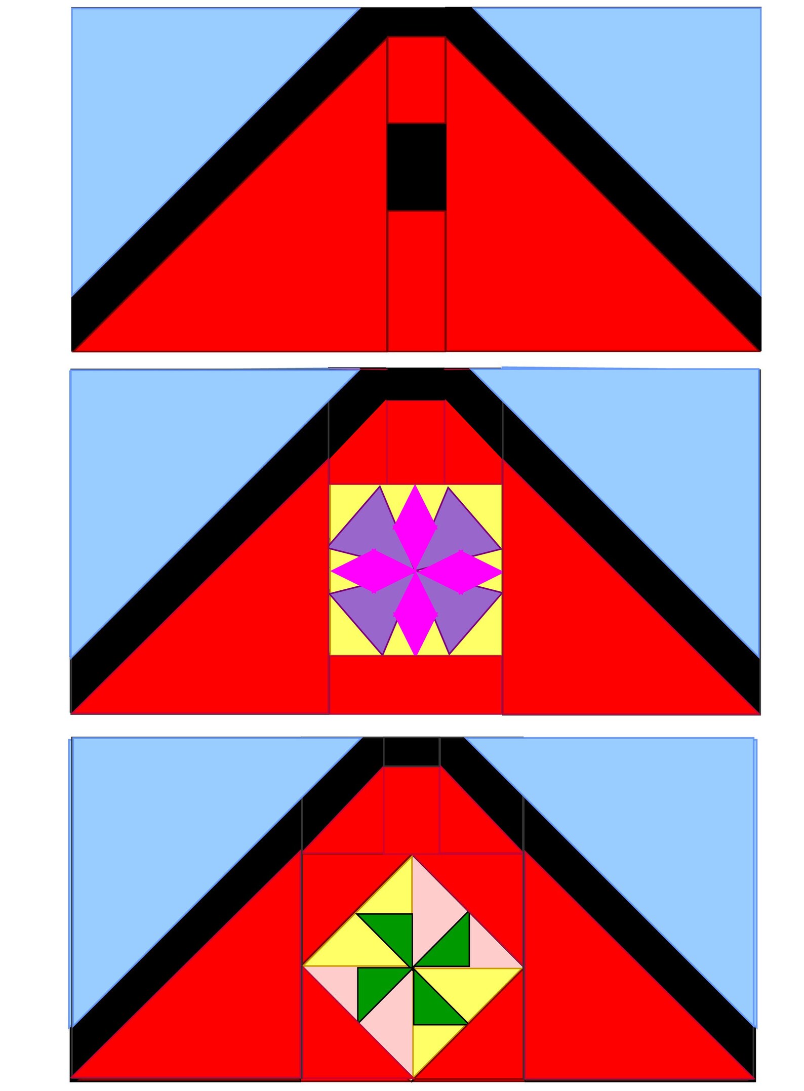 Barn Quilt Block PDF Pattern Etsy